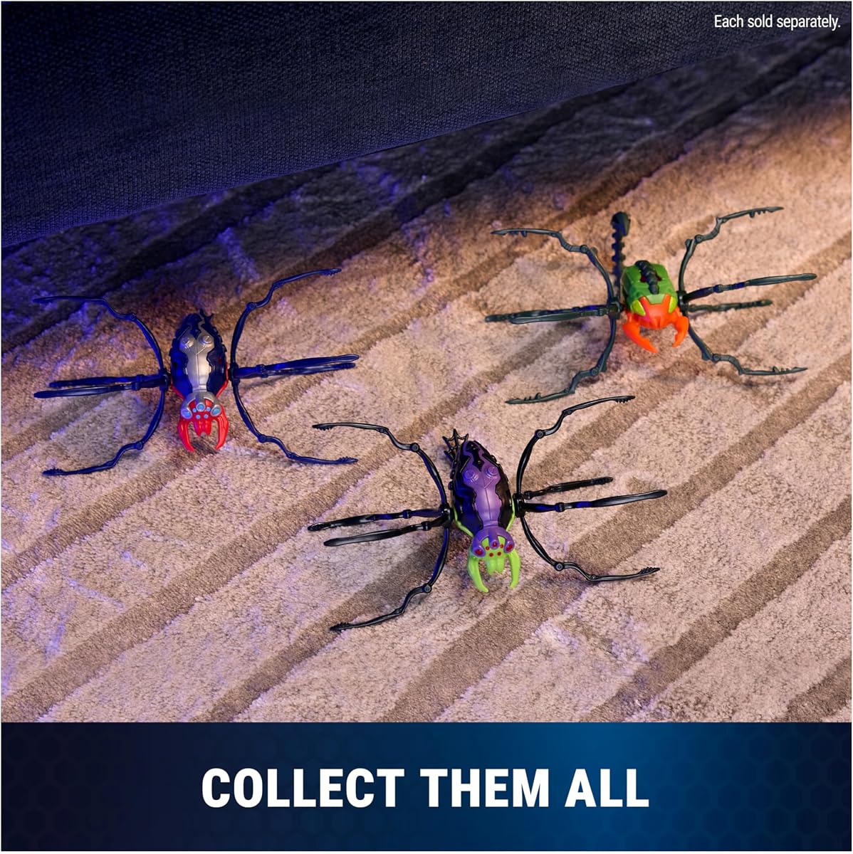 Skitter Bot Spider, Green view 6