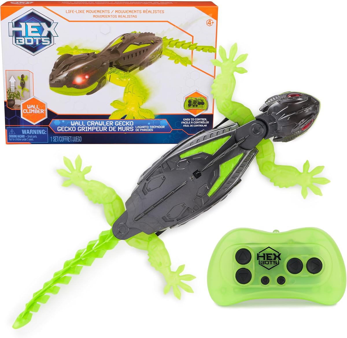 Wall Crawler Gecko Remote Control Toy
